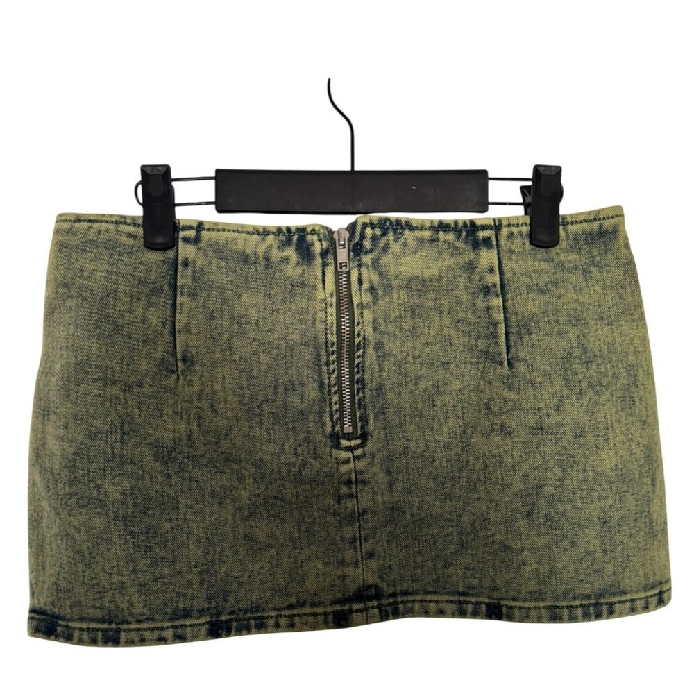 2/$30 NWT PrettyLittleThing 6 Greenish Tint Vintage Wash Low Rise - Picture 12 of 15